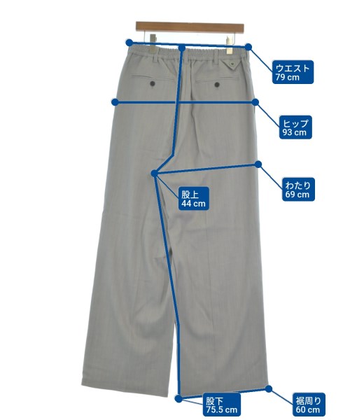 White Mountaineering（ホワイトマウンテニアリング）スラックス グレー サイズ:2(L位) メンズ/2200649538027