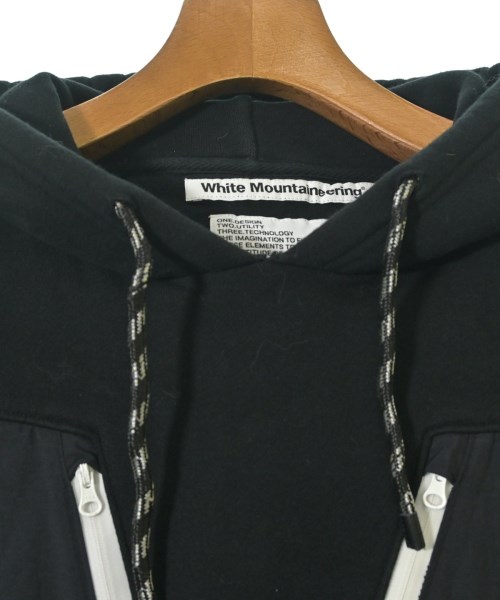 White Mountaineering（ホワイトマウンテニアリング）パーカー 黒 サイズ:2(L位) メンズ/2200636861022