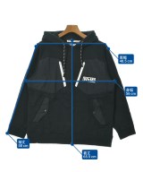 White Mountaineering（ホワイトマウンテニアリング）パーカー 黒 サイズ:2(L位) メンズ/2200636861022