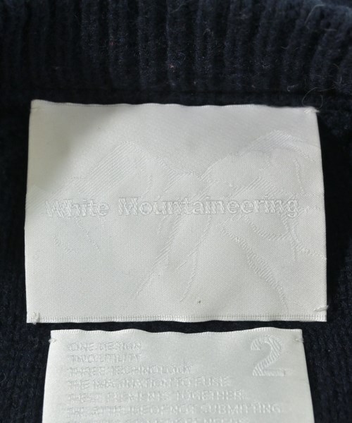 White Mountaineering（ホワイトマウンテニアリング）ニット・セーター 紺 サイズ:2(L位) メンズ/2200636861039