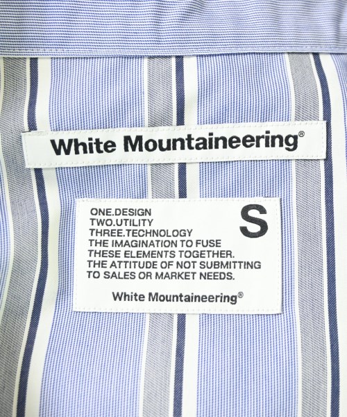 White Mountaineering（ホワイトマウンテニアリング）カジュアルシャツ 紺 サイズ:S メンズ/2200701622404
