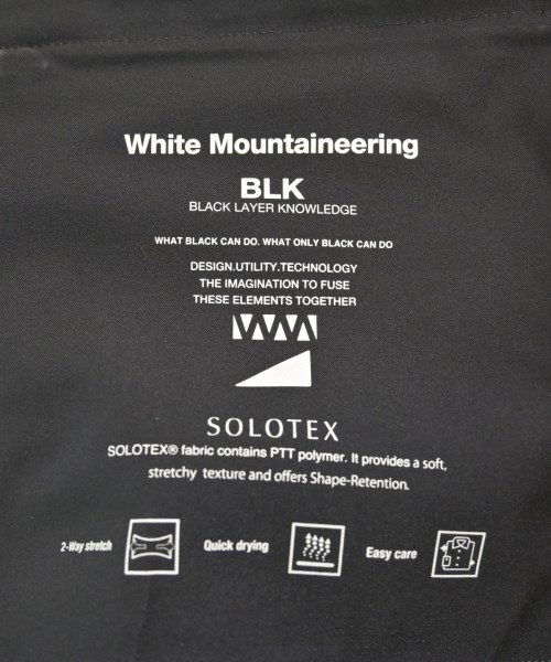 White Mountaineering（ホワイトマウンテニアリング）その他 黒 サイズ:2(L位) メンズ/2200701146153