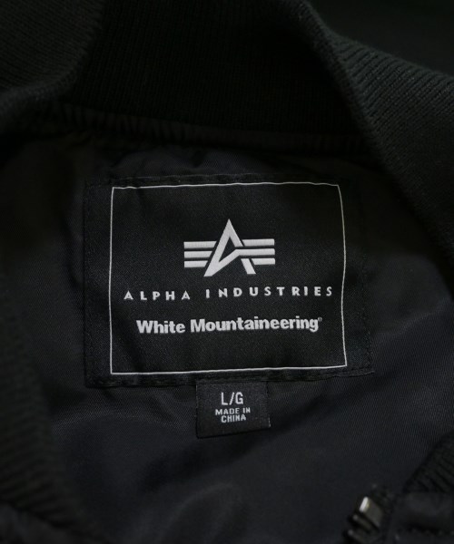 White Mountaineering（ホワイトマウンテニアリング）ブルゾン 黒 サイズ:L メンズ/2200701029074