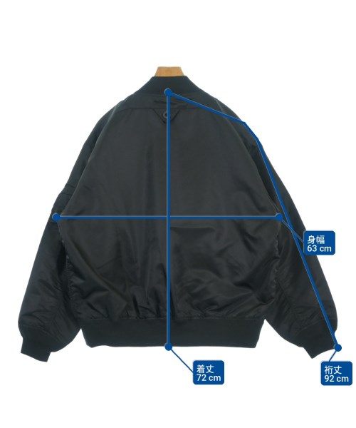 White Mountaineering（ホワイトマウンテニアリング）ブルゾン 黒 サイズ:L メンズ/2200701029074