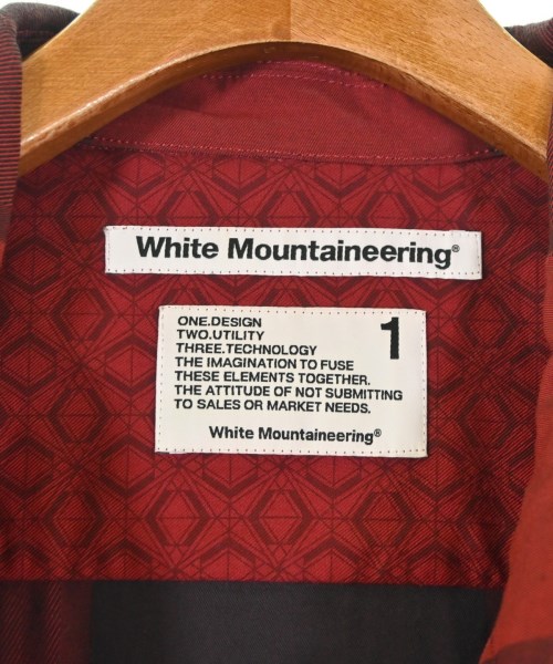 White Mountaineering（ホワイトマウンテニアリング）カバーオール 赤 サイズ:1(M位) メンズ/2200705361040