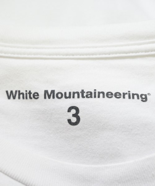 White Mountaineering（ホワイトマウンテニアリング）Tシャツ・カットソー 白 サイズ:3(XL位) メンズ/2200707581057