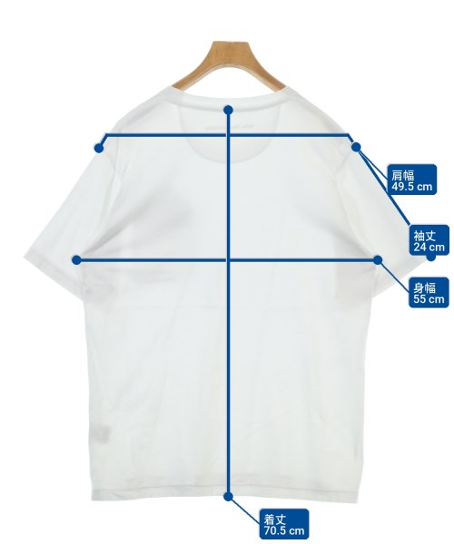 White Mountaineering（ホワイトマウンテニアリング）Tシャツ・カットソー 白 サイズ:3(XL位) メンズ/2200707581057