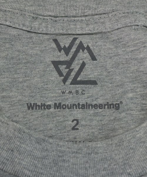 White Mountaineering（ホワイトマウンテニアリング）Tシャツ・カットソー グレー サイズ:2(L位) メンズ/2200664222338
