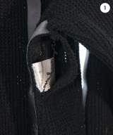 White Mountaineering（ホワイトマウンテニアリング）ニット・セーター 黒 サイズ:1(M位) メンズ/2200669702033