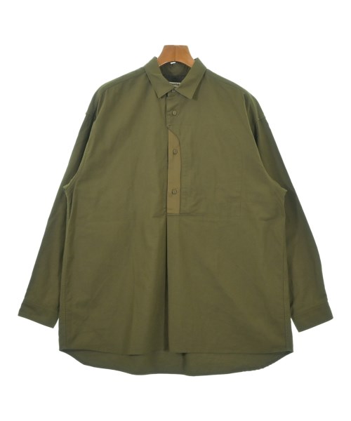 White Mountaineering(ホワイトマウンテニアリング)カジュアルシャツ カーキ サイズ:2(L位)/2200671778026