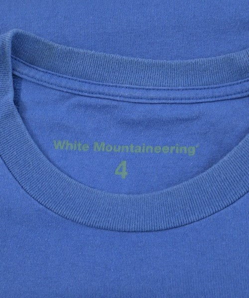 White Mountaineering（ホワイトマウンテニアリング）Tシャツ・カットソー 青 サイズ:4(XXL位) メンズ/2200729387064
