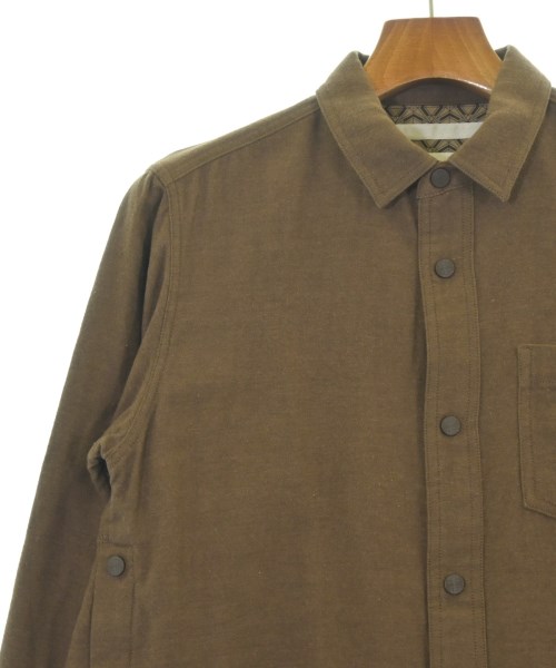 White Mountaineering（ホワイトマウンテニアリング）カジュアルシャツ 茶 サイズ:0(S位) メンズ/2200729996099