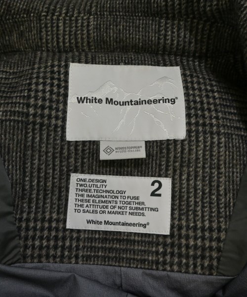 White Mountaineering（ホワイトマウンテニアリング）カジュアルジャケット 黒 サイズ:2(L位) メンズ/2200733192012