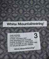 White Mountaineering（ホワイトマウンテニアリング）スラックス 黒 サイズ:3(XL位) メンズ/2200733192029