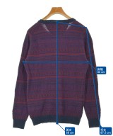 White Mountaineering（ホワイトマウンテニアリング）ニット・セーター 紺 サイズ:3(XL位) メンズ/2200727733030