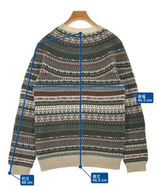 White Mountaineering（ホワイトマウンテニアリング）ニット・セーター ベージュ サイズ:2(L位) メンズ/2200727733047