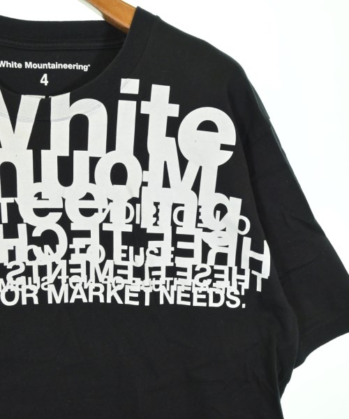White Mountaineering（ホワイトマウンテニアリング）Tシャツ・カットソー 黒 サイズ:4(XXL位) メンズ/2200720532012