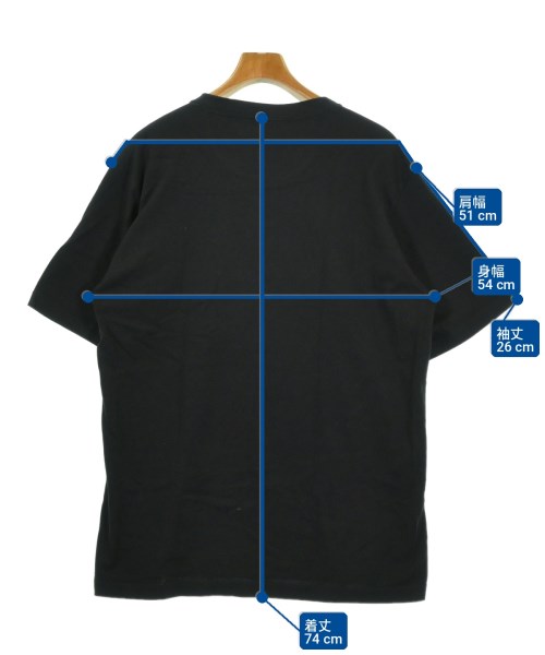 White Mountaineering（ホワイトマウンテニアリング）Tシャツ・カットソー 黒 サイズ:4(XXL位) メンズ/2200720532012