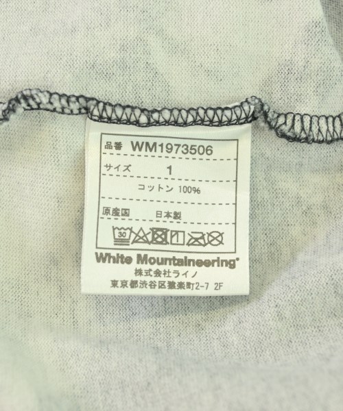 White Mountaineering（ホワイトマウンテニアリング）Tシャツ・カットソー 黒 サイズ:1(M位) メンズ/2200714114057