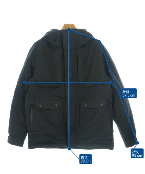 White Mountaineering（ホワイトマウンテニアリング）ダウンジャケット/ダウンベスト 黒 サイズ:1(M位) メンズ/2200720766011