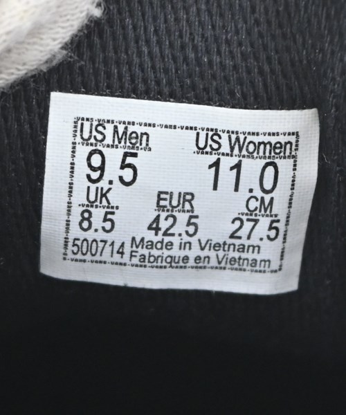 White Mountaineering（ホワイトマウンテニアリング）スニーカー 黒 サイズ:27.5cm メンズ/2200721442112