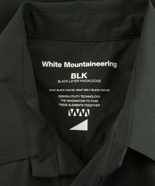 White Mountaineering（ホワイトマウンテニアリング）カバーオール 黒 サイズ:1(M位) メンズ/2200722859056