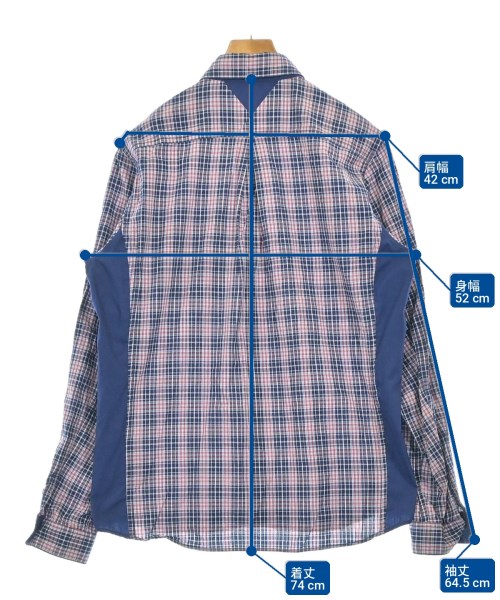 White Mountaineering（ホワイトマウンテニアリング）カジュアルシャツ 紺 サイズ:2(L位) メンズ/2200721164069