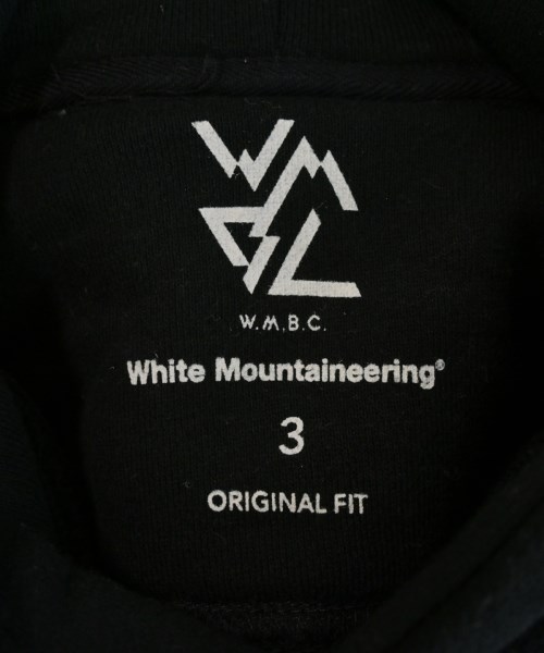 White Mountaineering（ホワイトマウンテニアリング）パーカー 黒 サイズ:3(XL位) メンズ/2200723882138