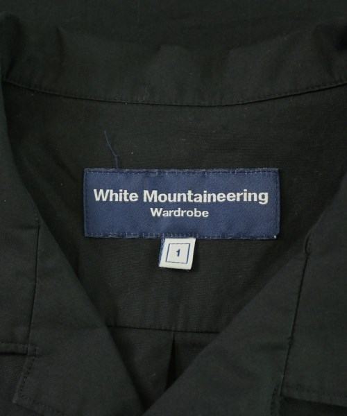 White Mountaineering（ホワイトマウンテニアリング）カジュアルシャツ 黒 サイズ:1(M位) メンズ/2200708790038