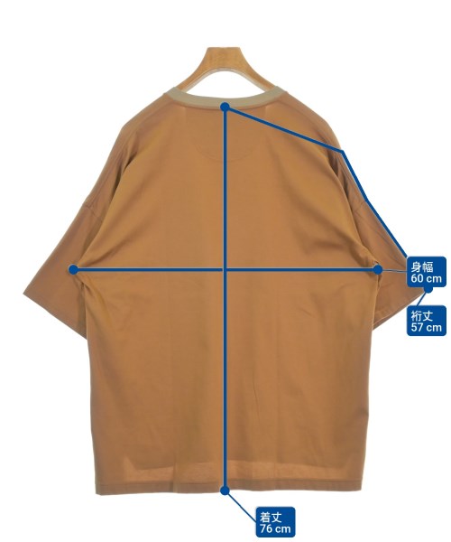 White Mountaineering（ホワイトマウンテニアリング）Tシャツ・カットソー 茶 サイズ:3(XL位) メンズ/2200683471052