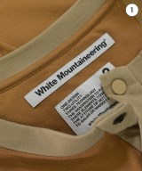 White Mountaineering（ホワイトマウンテニアリング）Tシャツ・カットソー 茶 サイズ:3(XL位) メンズ/2200683471052