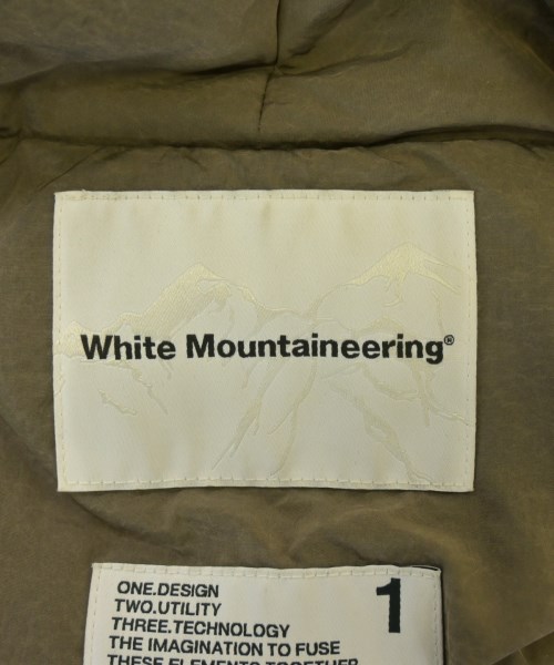 White Mountaineering（ホワイトマウンテニアリング）ダウンジャケット/ダウンベスト カーキ サイズ:1(M位) メンズ/2200683614015
