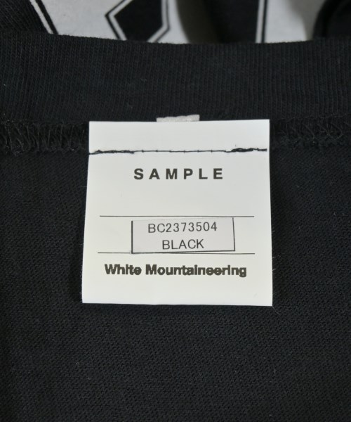 White Mountaineering（ホワイトマウンテニアリング）Tシャツ・カットソー 黒 サイズ:3(XL位) メンズ/2200683614121