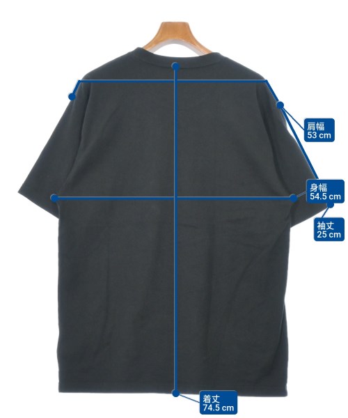 White Mountaineering（ホワイトマウンテニアリング）Tシャツ・カットソー 黒 サイズ:2(L位) メンズ/2200683614138