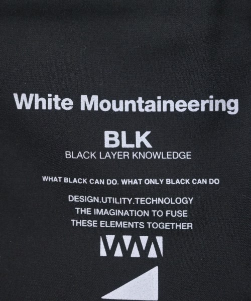White Mountaineering（ホワイトマウンテニアリング）その他 黒 サイズ:1(M位) メンズ/2200681968516