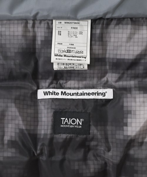 White Mountaineering（ホワイトマウンテニアリング）マフラー グレー サイズ:F メンズ/2200681968585
