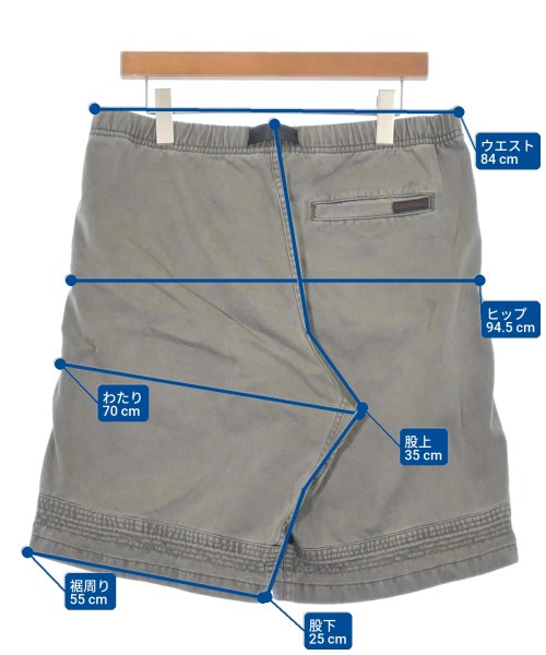 White Mountaineering（ホワイトマウンテニアリング）ショートパンツ グレー サイズ:2(L位) メンズ/2200681751132