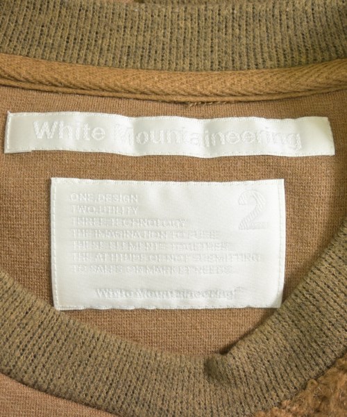 White Mountaineering（ホワイトマウンテニアリング）Tシャツ・カットソー 茶 サイズ:2(L位) メンズ/2200681937055