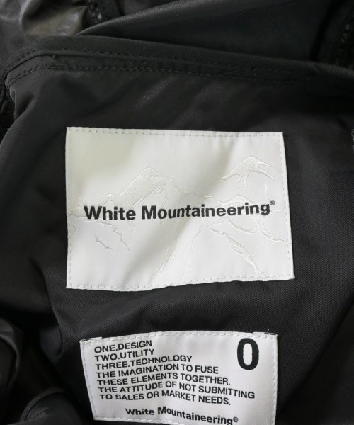 White Mountaineering（ホワイトマウンテニアリング）マウンテンパーカー 黒 サイズ:0(S位) メンズ/2200686538011