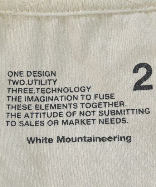 White Mountaineering（ホワイトマウンテニアリング）Tシャツ・カットソー 白 サイズ:2(L位) メンズ/2200684893013
