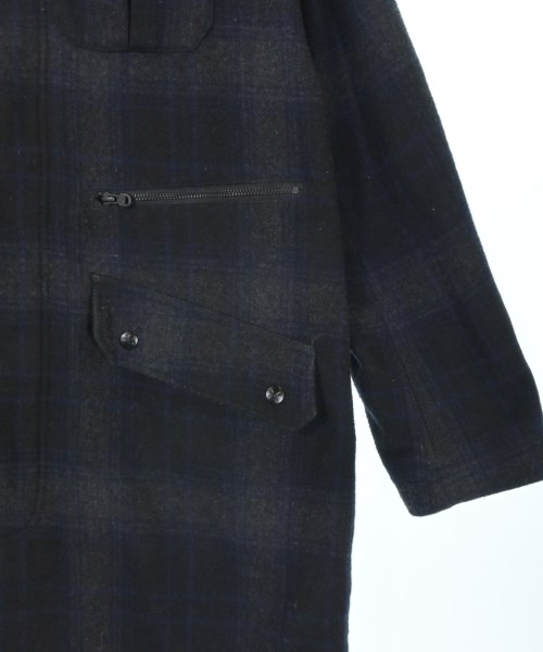 White Mountaineering（ホワイトマウンテニアリング）ステンカラーコート 黒 サイズ:2(L位) メンズ/2200681708044