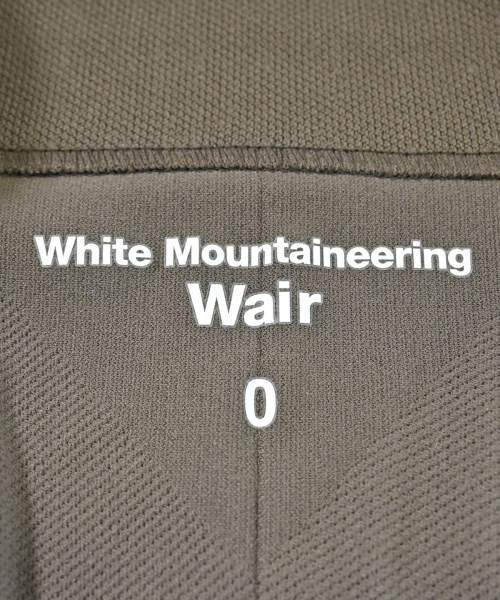 White Mountaineering（ホワイトマウンテニアリング）ジャケット 茶 サイズ:0(S位) メンズ/2200692843017