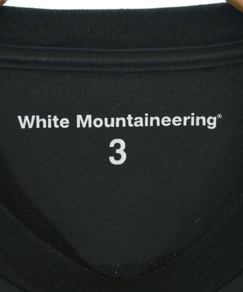 White Mountaineering（ホワイトマウンテニアリング）Tシャツ・カットソー 黒 サイズ:3(XL位) メンズ/2200693235088
