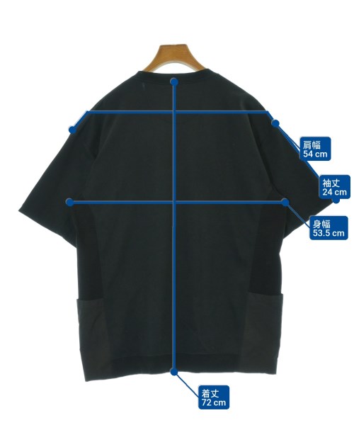 White Mountaineering（ホワイトマウンテニアリング）Tシャツ・カットソー 黒 サイズ:3(XL位) メンズ/2200693235088