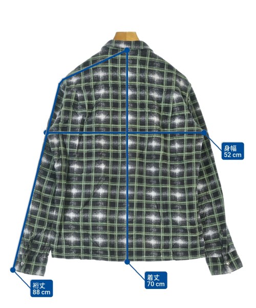 STIFF（スティッフ）カジュアルシャツ 黒 サイズ:L メンズ/2200646102436