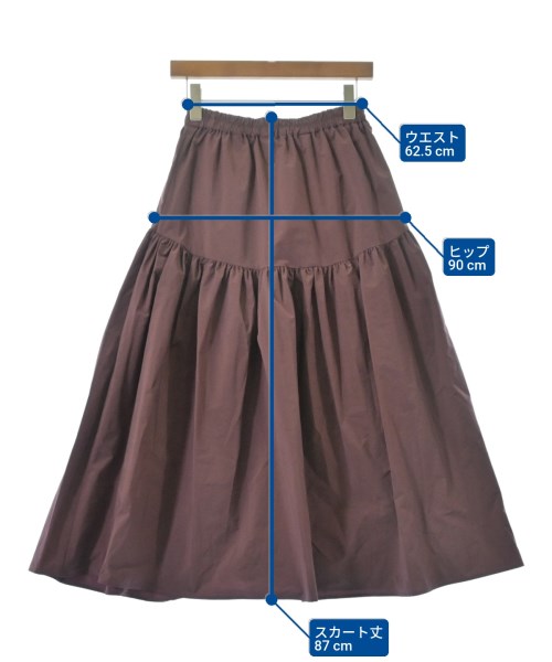 Simplicite（シンプリシテ）ロング・マキシ丈スカート 赤 サイズ:-(M位) レディース/2200619410117