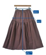 Simplicite（シンプリシテ）ロング・マキシ丈スカート 赤 サイズ:-(M位) レディース/2200619410117