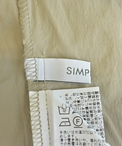 Simplicite（シンプリシテ）カジュアルジャケット ベージュ サイズ:F レディース/2200630848111