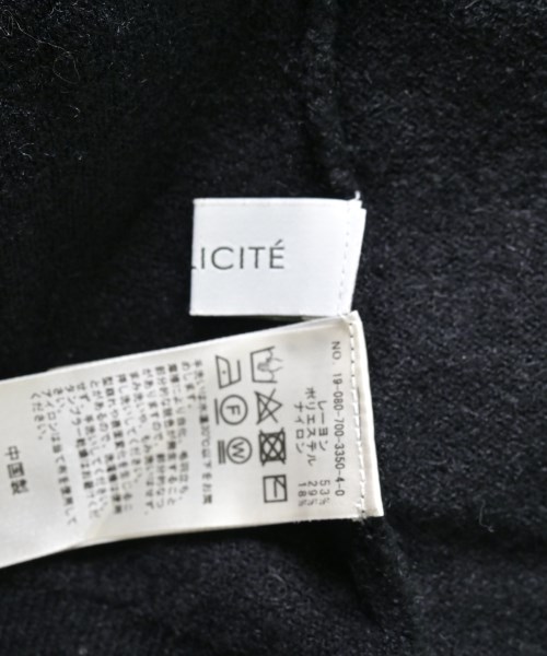 Simplicite（シンプリシテ）ニット・セーター 黒 サイズ:-(M位) レディース/2200633297039