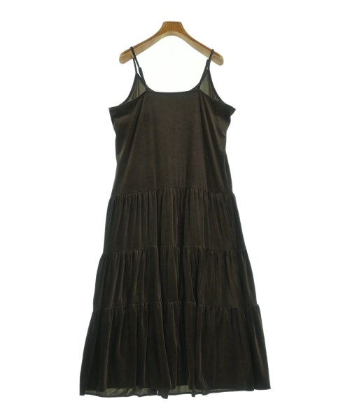 Simplicite（シンプリシテ）ワンピース 茶 サイズ:F レディース/2200635375032